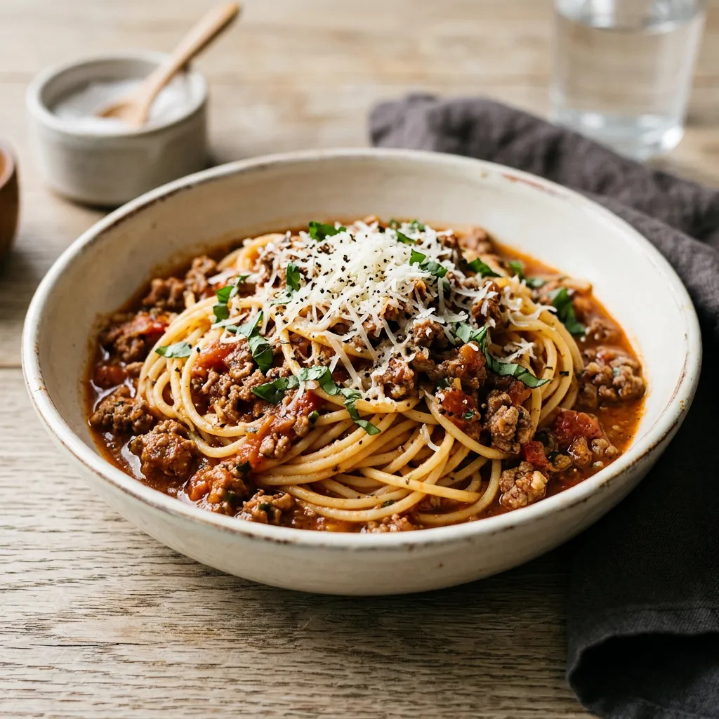 Kid-Friendly, Gluten-Free Weeknight Spaghetti Recipe