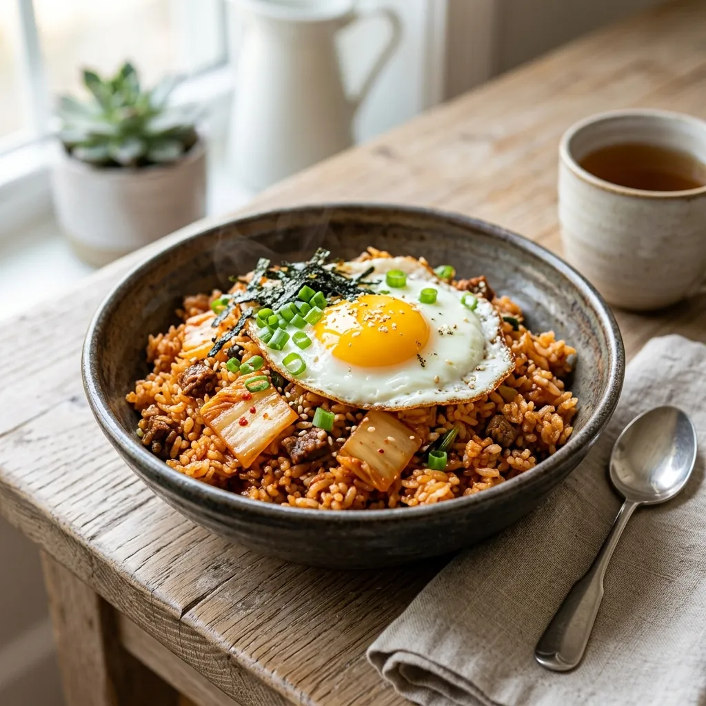 Kimchi Bokumbap: Kimchi Fried Rice