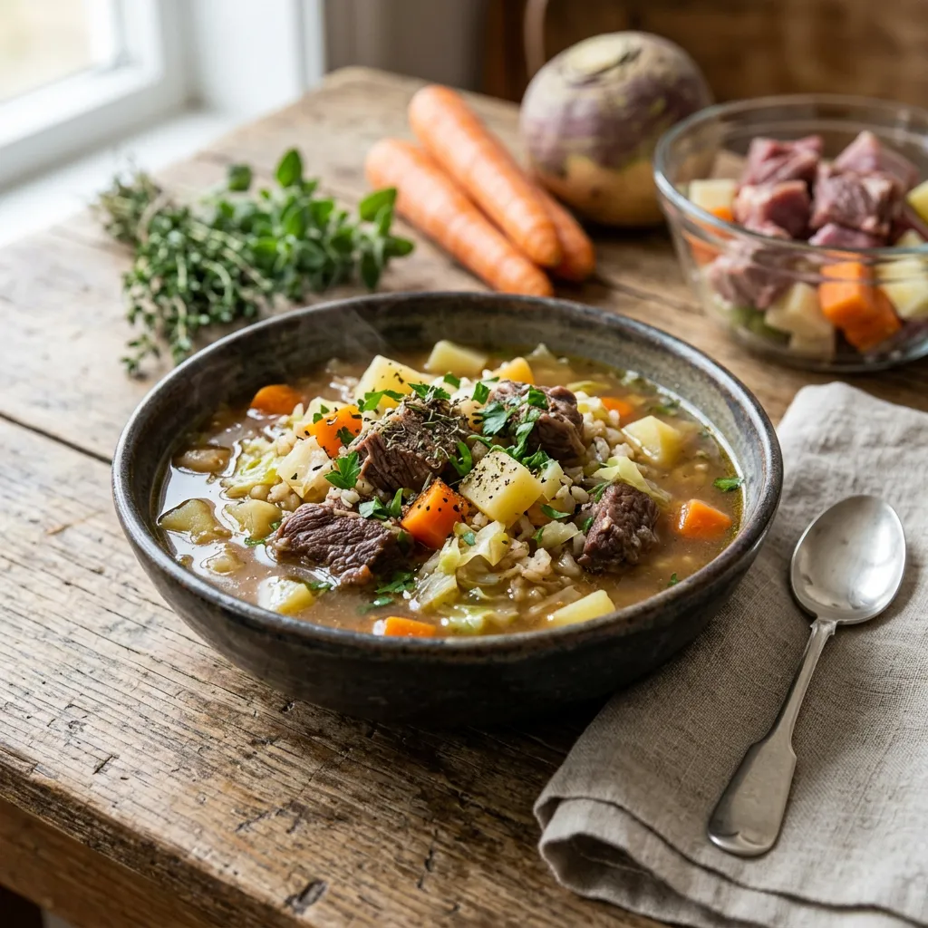 Kjötsúpa: Icelandic Lamb Soup