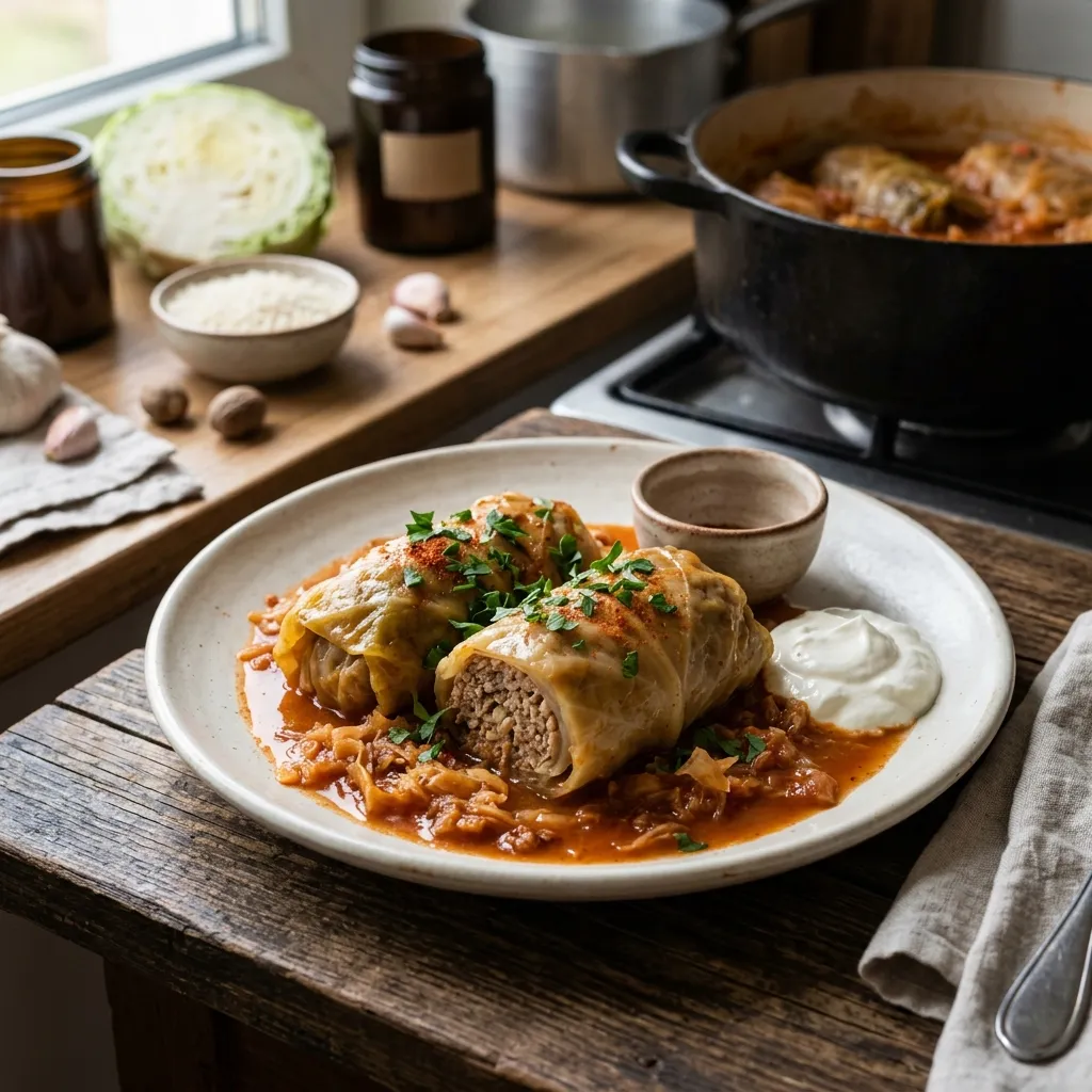 Klara's Traditional Croatian Stuffed Cabbage