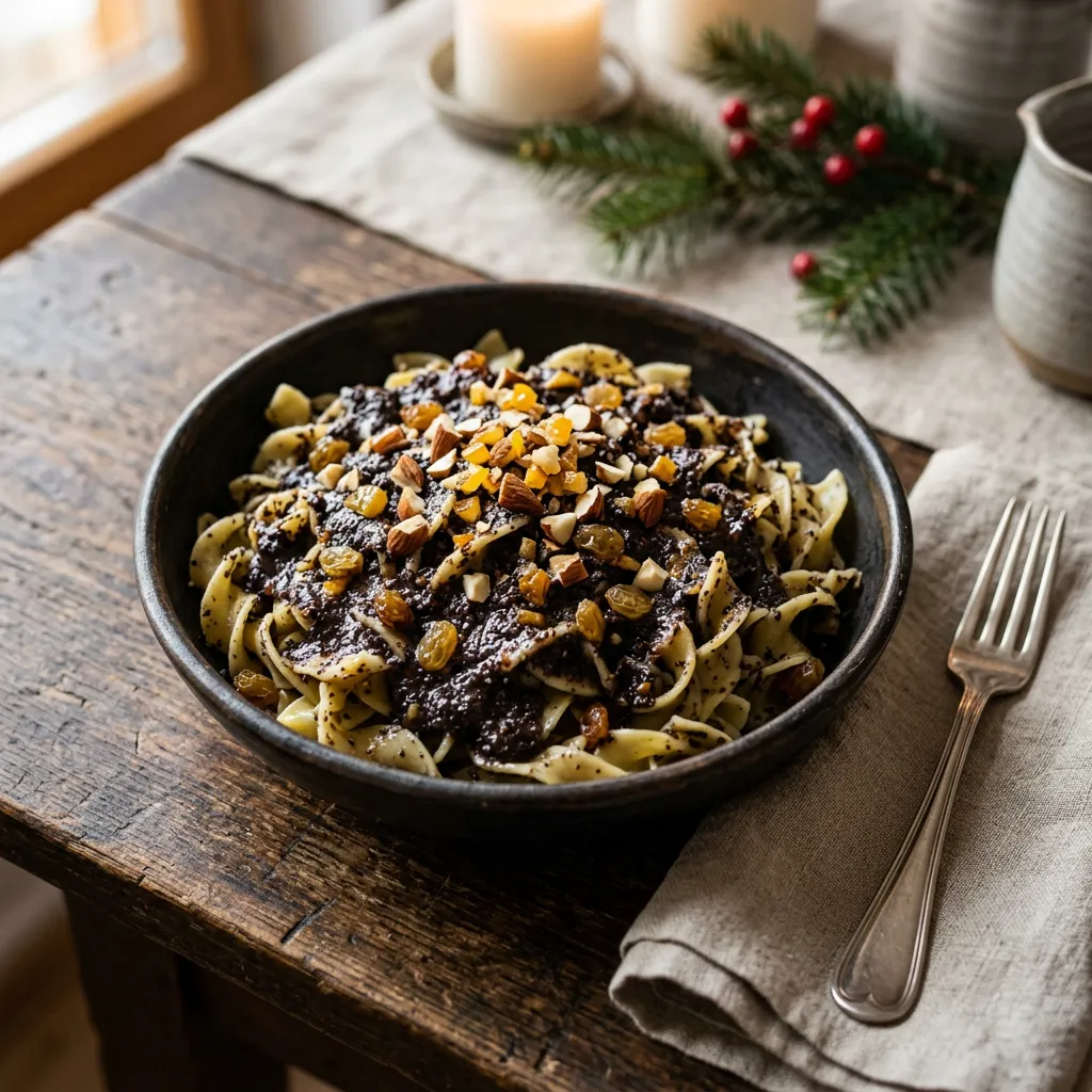 Kluski z Makiem (Polish Poppy Seed Noodles) Recipe