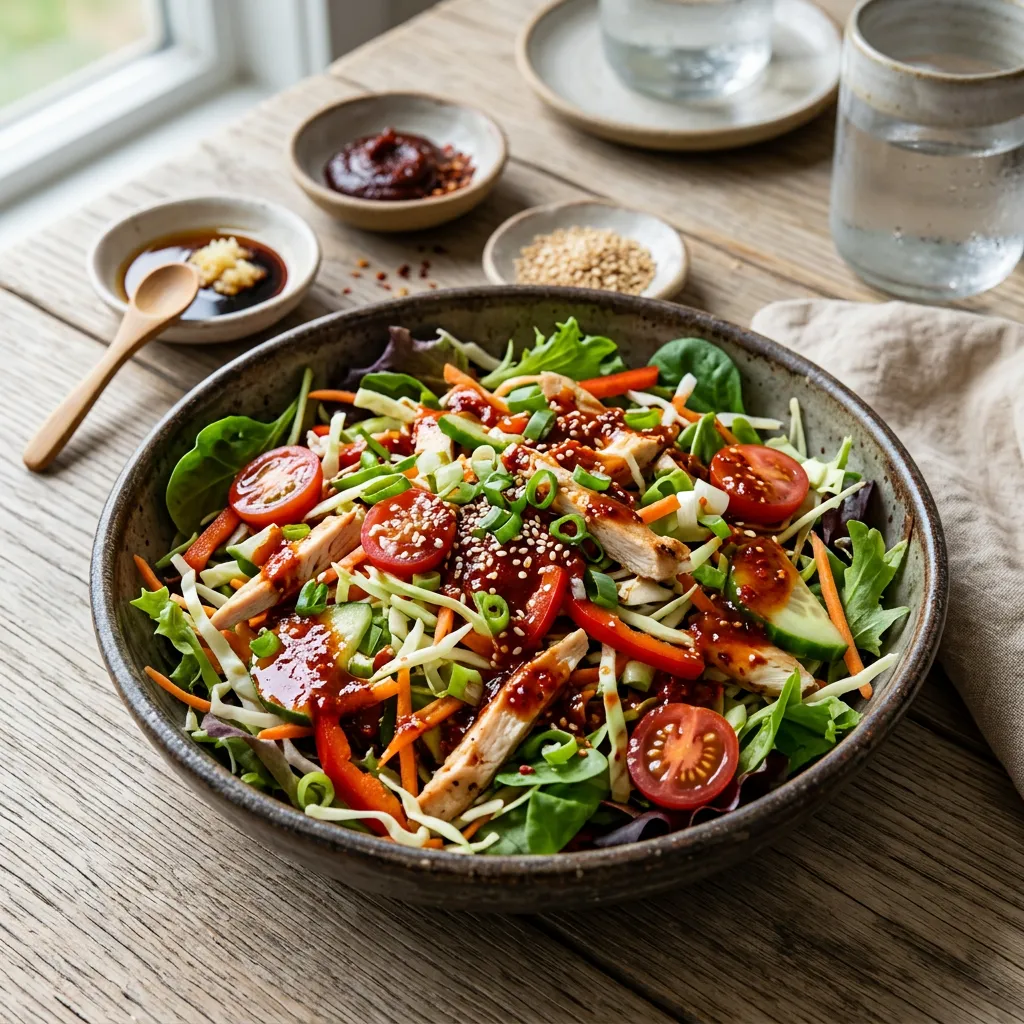 Korean Gochujang Vinaigrette Recipe