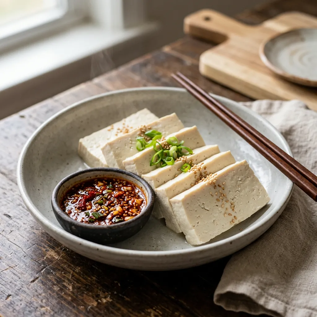 Korean Steamed Tofu