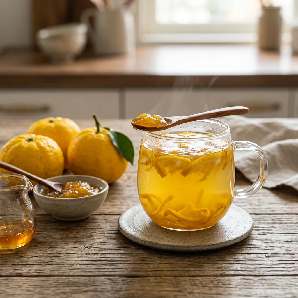 Korean Yuja Cha (Yuzu Citron Tea)