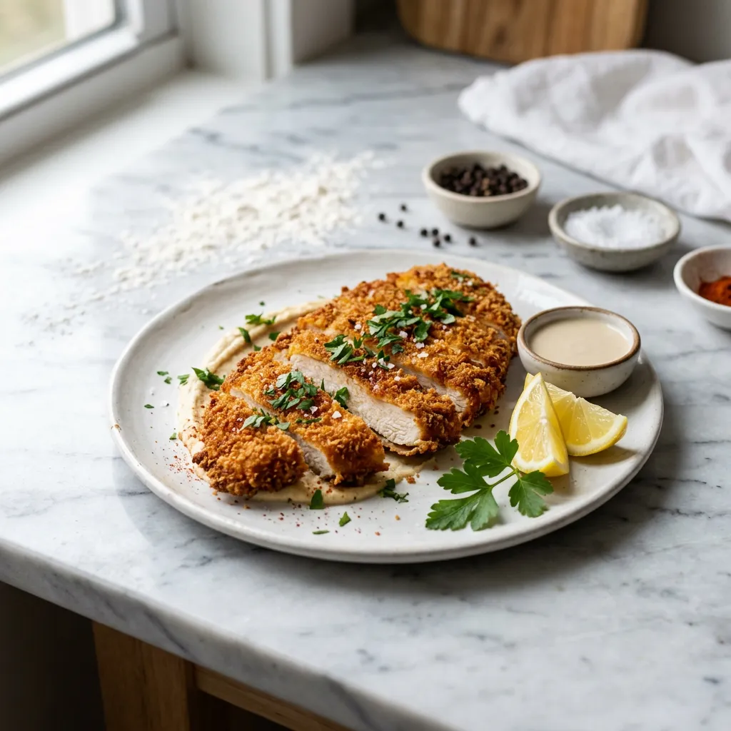 Kosher Israeli Chicken Schnitzel (Meat)