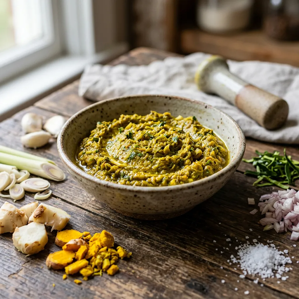 Kroeung (Cambodian Marinade and Spice Paste) Recipe