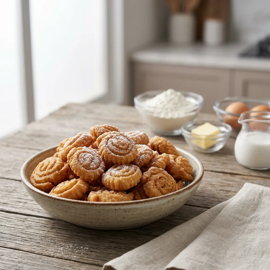 Kulkuls (Indian Christmas Sweet Curls)