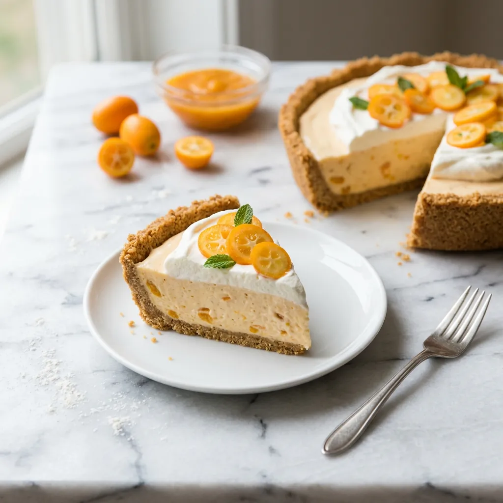 Kumquat Cream Pie