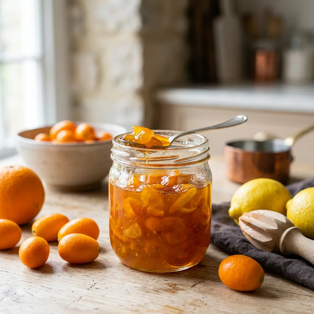 Kumquat Marmalade With Orange