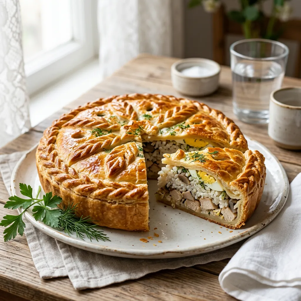 Kurnik: Russian Chicken Pie