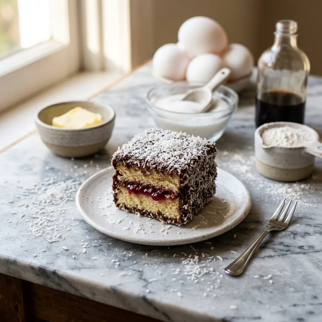 Lamington Cake Recipe