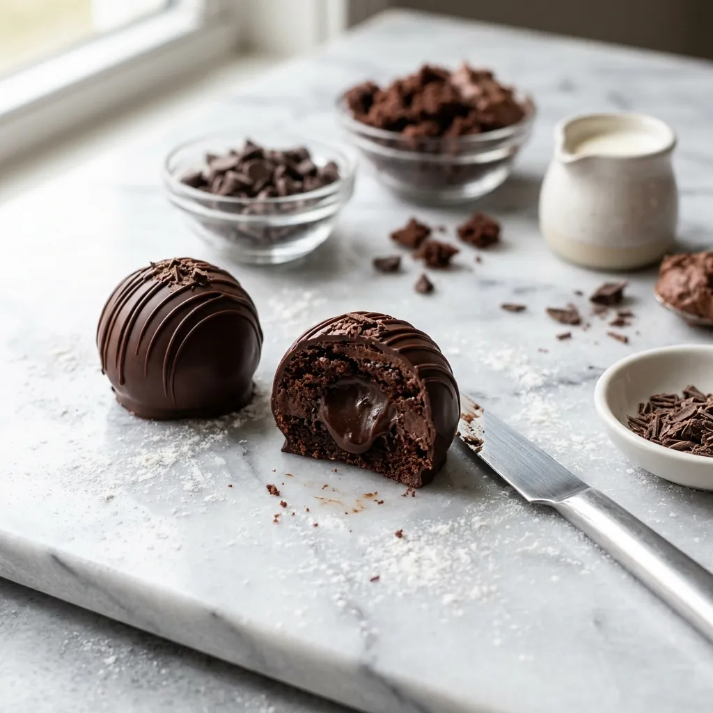 Lava Cake Truffles