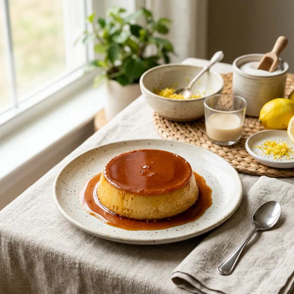 Leche Flan (Filipino Creme Caramel)