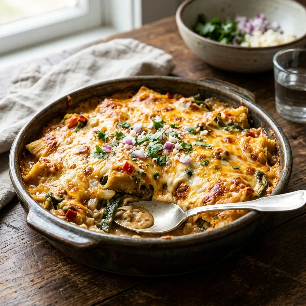 Leftover Tamal Casserole
