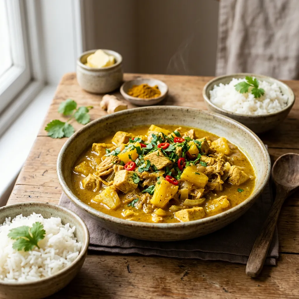 Leftover Turkey Curry