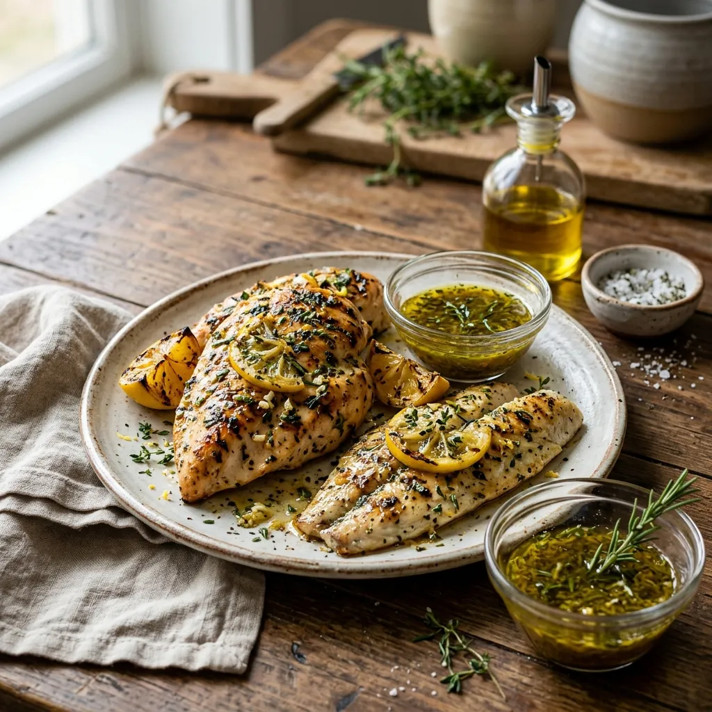 Lemon and White Wine Marinade