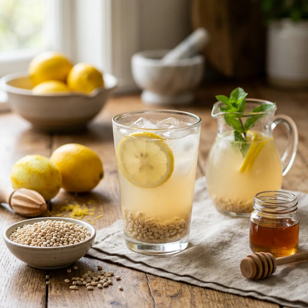 Lemon Barley Water