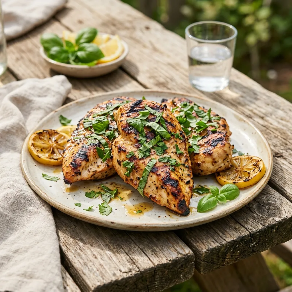 Lemon Basil Chicken