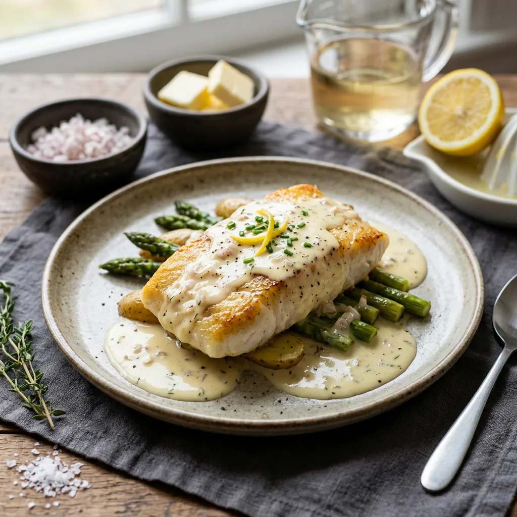 Lemon Beurre Blanc Sauce Recipe
