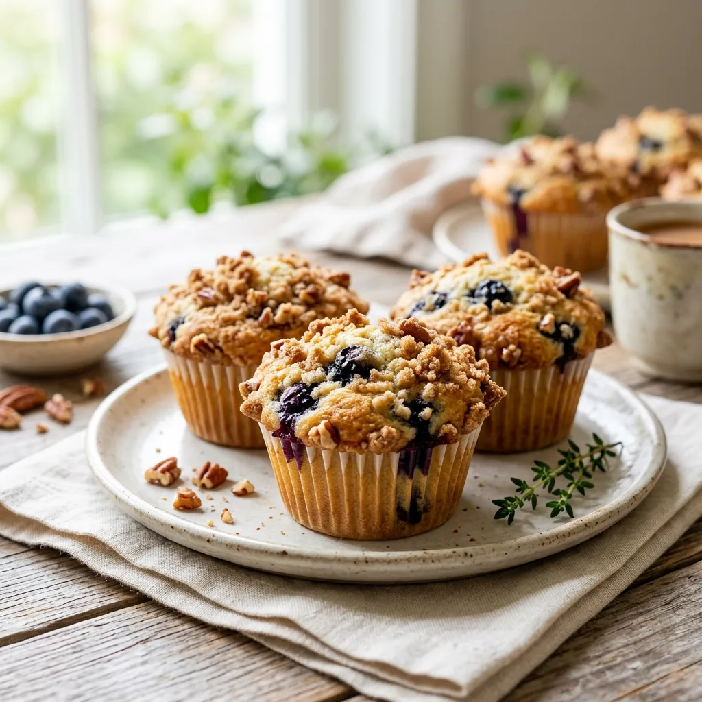 Lemon Blueberry Muffins