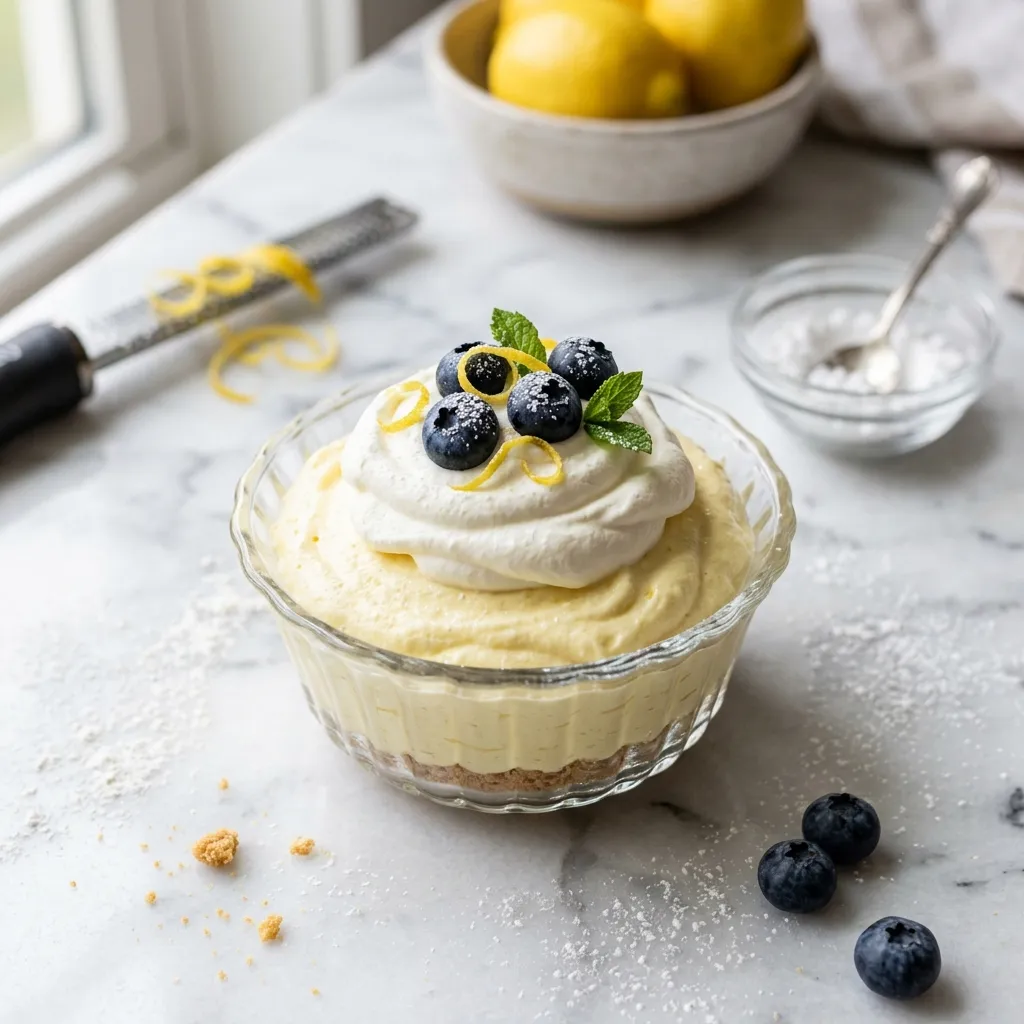 Lemon Cheesecake Mousse
