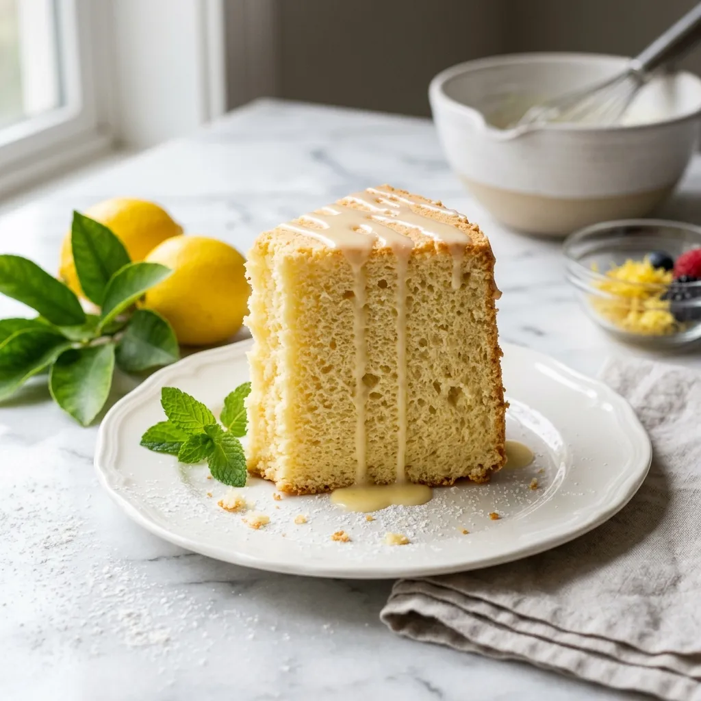 Lemon Chiffon Cake