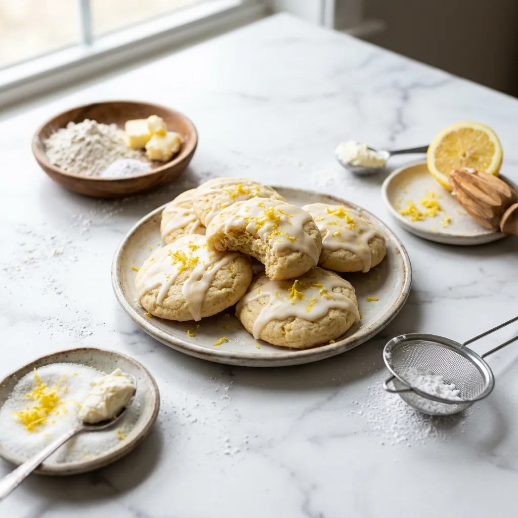 Lemon Cream Cheese Cookies