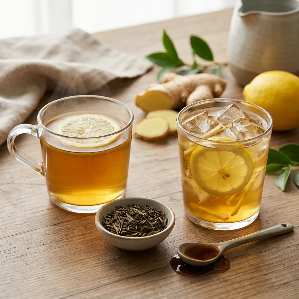 Lemon-Ginger Green Tea Recipe