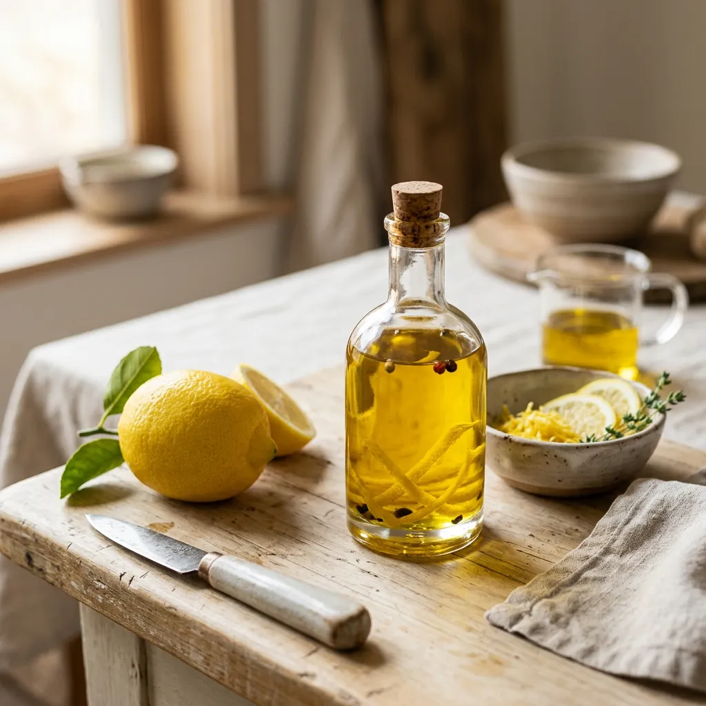 Lemon-Infused Olive Oil