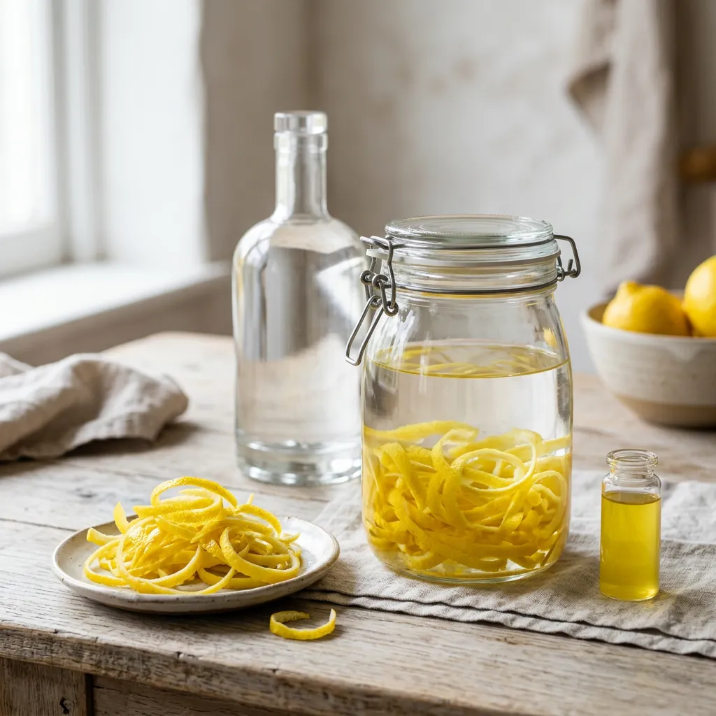 Lemon Infused Vodka Recipe