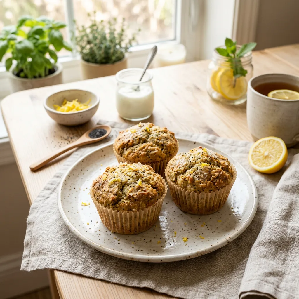 Lemon Poppy Seed Muffins