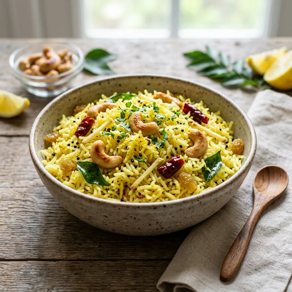 Lemon Rice Recipe