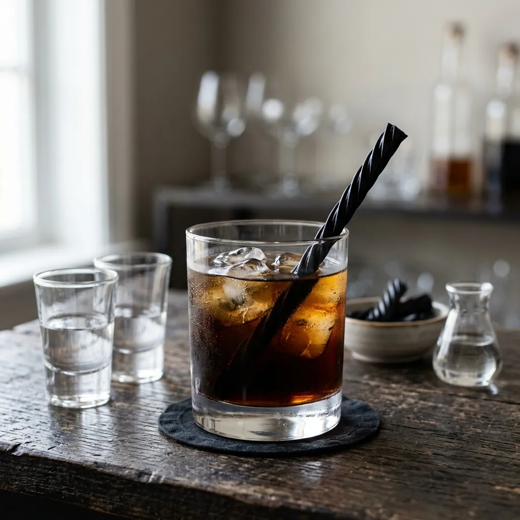 Licorice Stick Martini