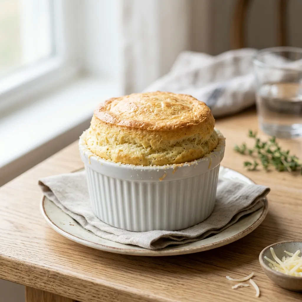 Light and Airy Cheese Soufflé