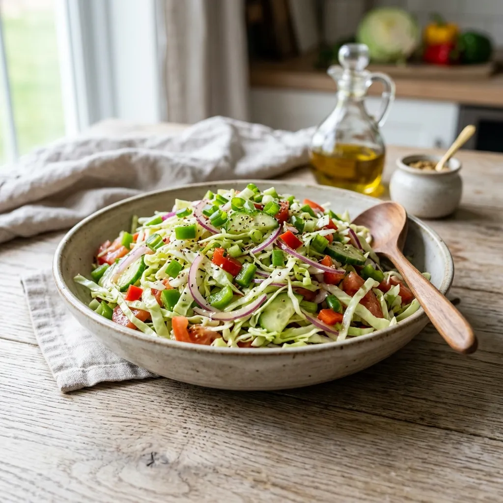 Light and Easy Summer Slaw