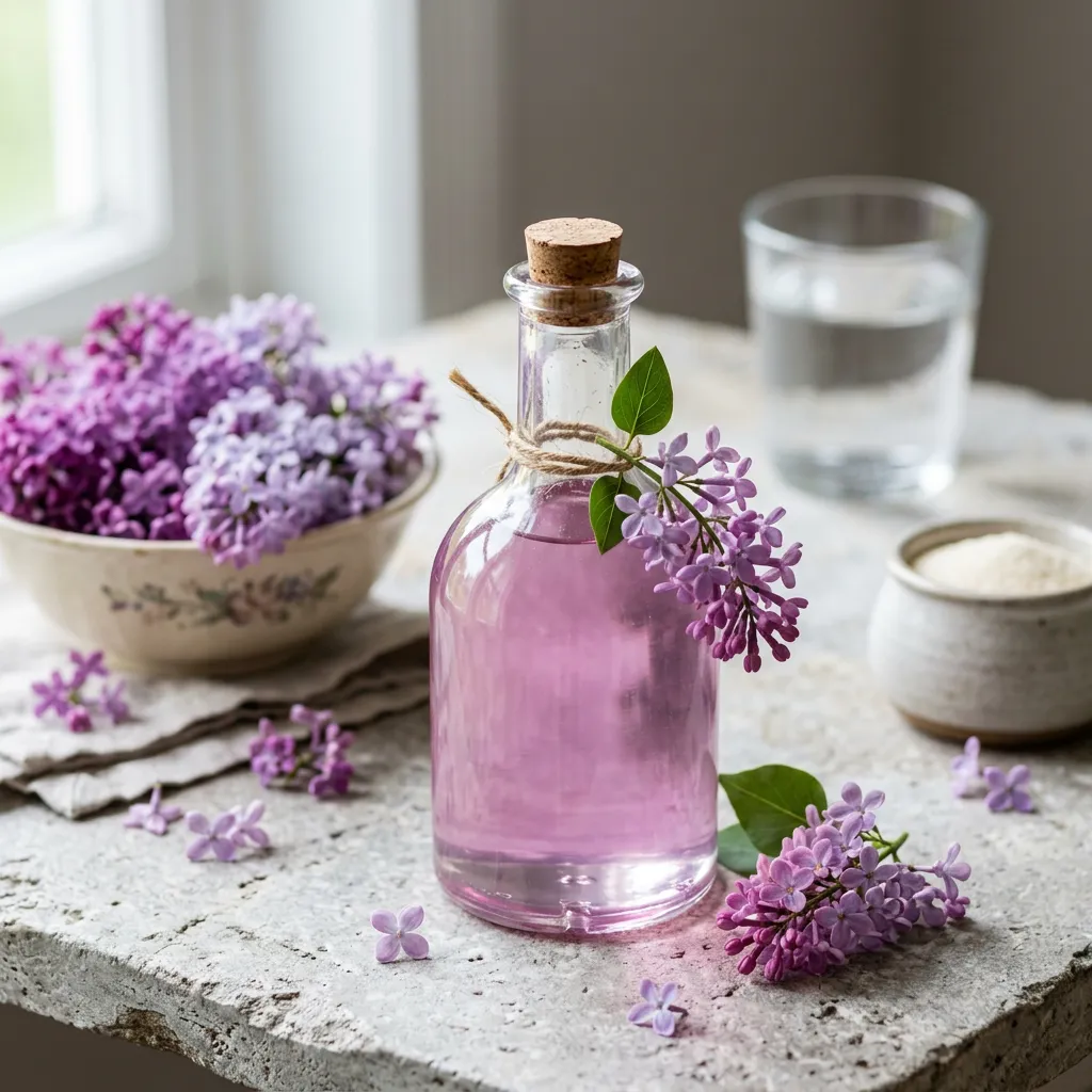 Lilac Simple Syrup