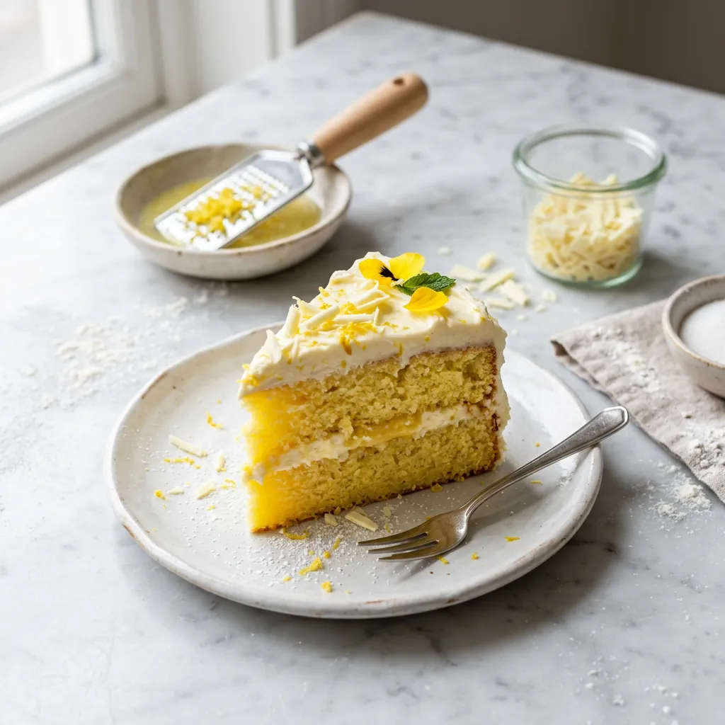Limoncello Cake With Mascarpone Frosting
