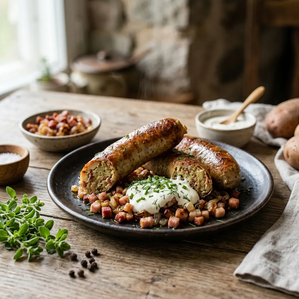 Lithuanian Potato Sausage (Vedarai) Recipe