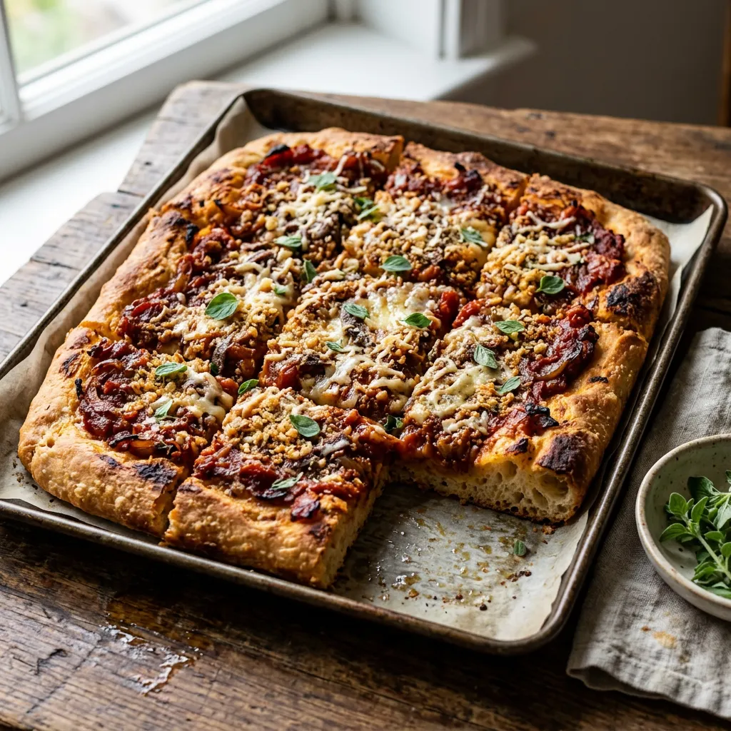 Lo Sfincione: Original Sicilian Pizza