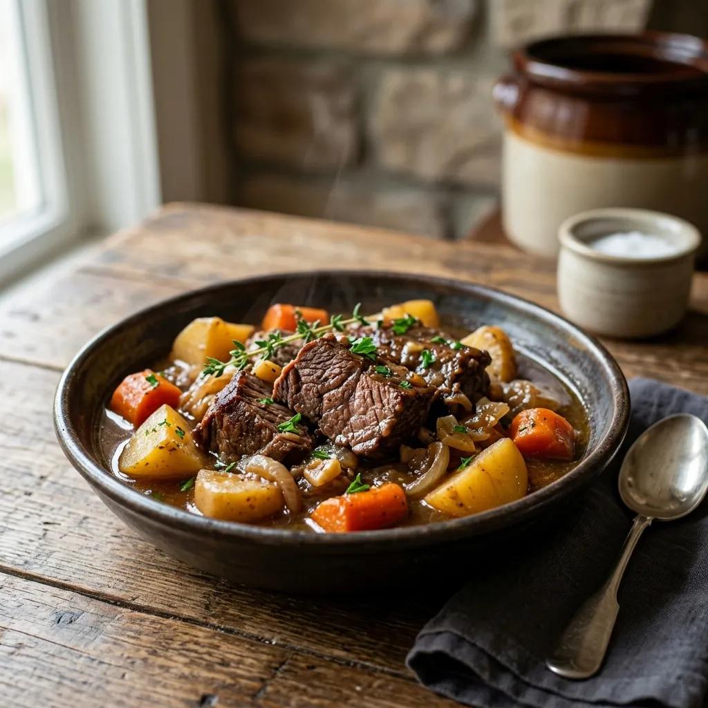 Long Cooking Pot Roast