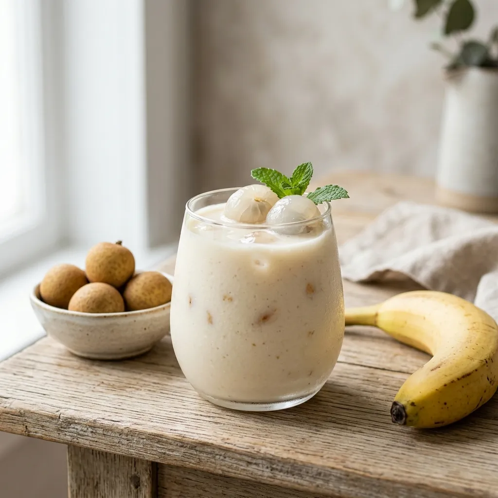 Longan Fruit Juice and Smoothie