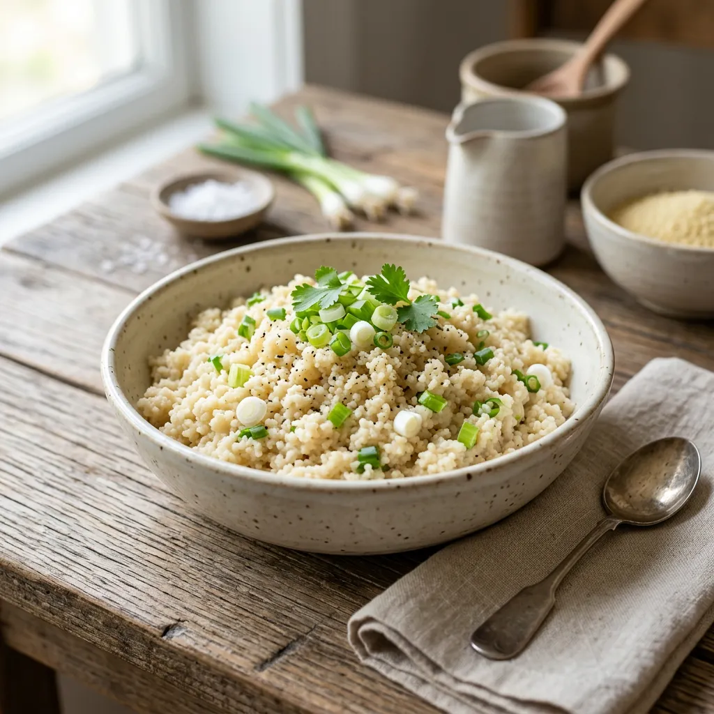 Low-Calorie Coconut Couscous Recipe