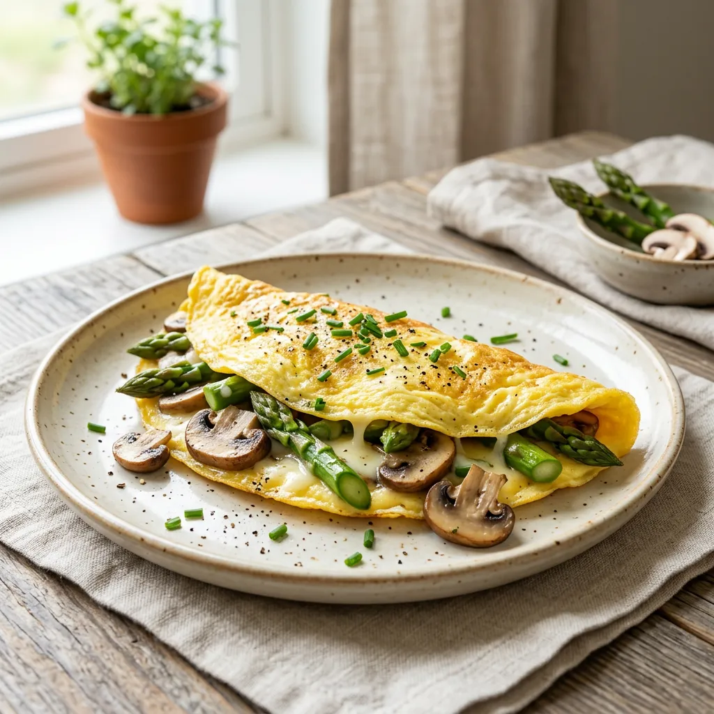 Low Calorie Veggie Omelet