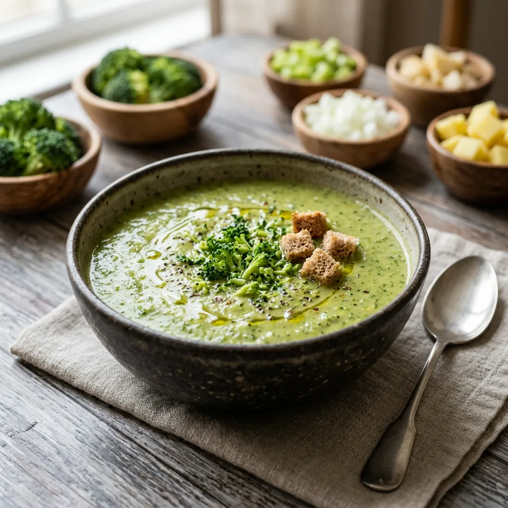 Low-Fat Broccoli Soup