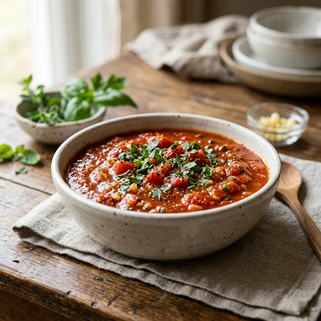 Low-Fat Marinara Sauce Recipe