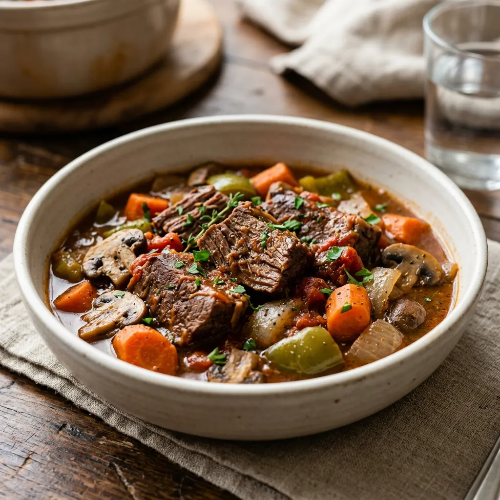 Low-Fat Slow Cooker Pot Roast