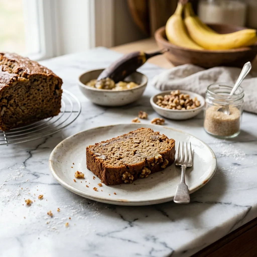 Low-Fat Vegan Banana Bread
