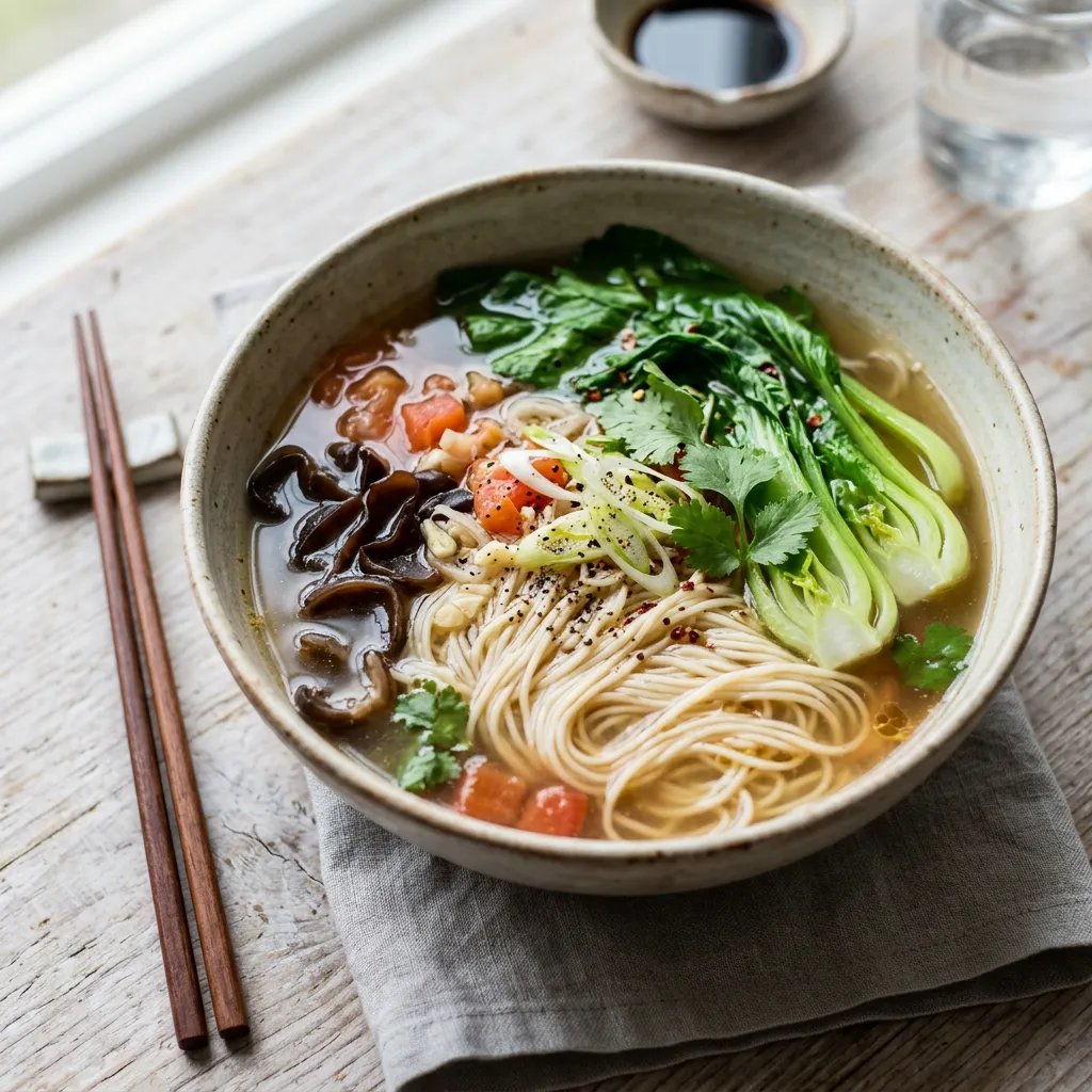 Lunar New Year Longevity Noodles: Misua Soup