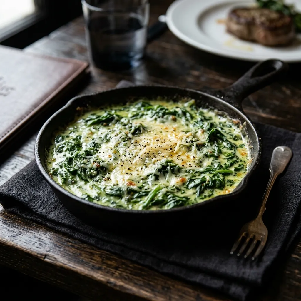 Luxurious, Buttery Creamed Spinach Recipe