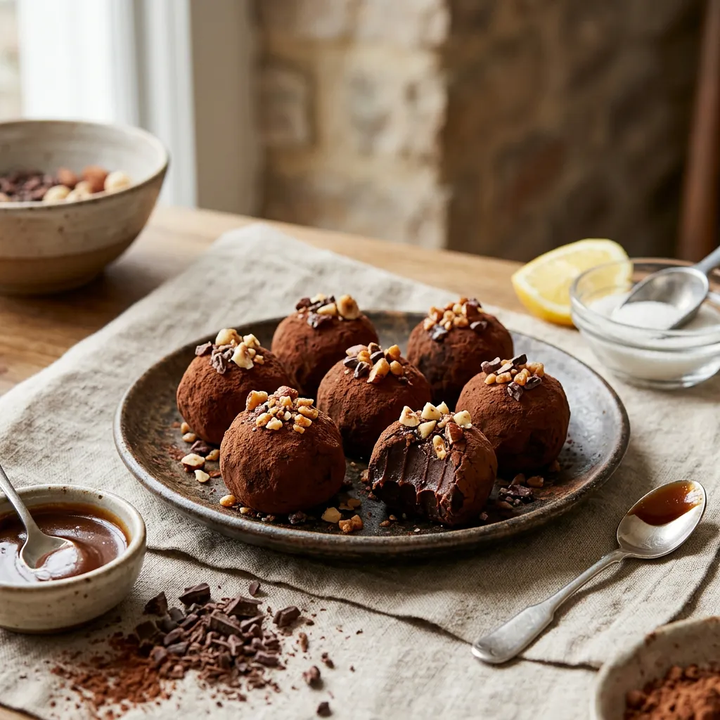 Luxurious Caramel Truffles